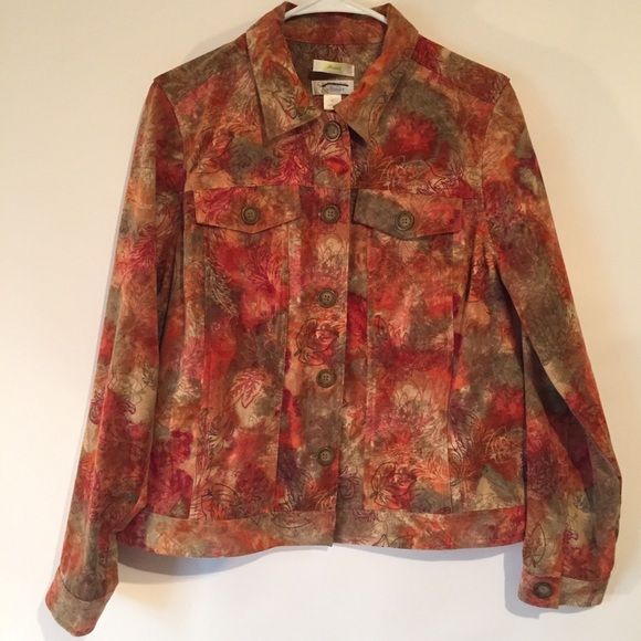 Veste Femme Christopher & Banks L - Multicolore à Carreaux - 5 Boutons - Acrylique Mélangé